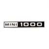 MK-3 トランクリッドバッヂ 1000 【シルバー】