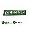 DOWNTON　ステッカー(中)