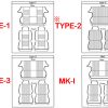レザーシートカバー　セット　オーダーカラー(単色) - 画像 (2)