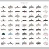 MINI　art collection B2 ポスター「HISTORY　OF　MINI」