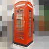 英国 ロンドン 当時物 電話ボックス レストア済み
