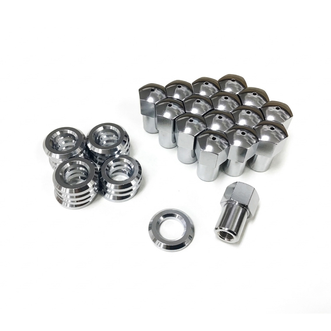 本物マグネシウムミニライト用ホイールナットセット【16個セット】限定生産